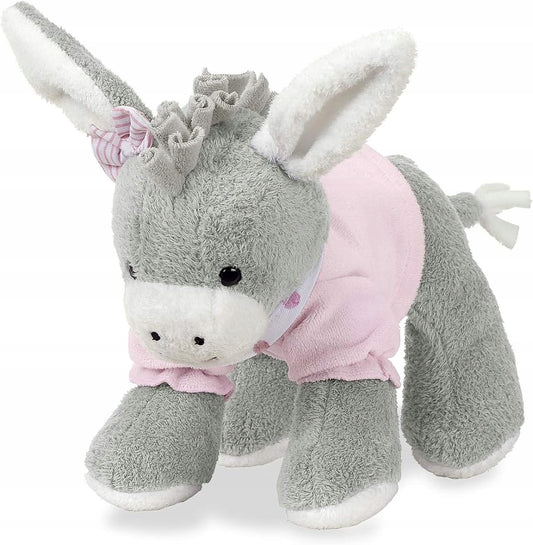 STERNTALER Osiołek Emmi PRZYTULANKA 20 cm "N różowo-szary pluszak dla dzieci 0+