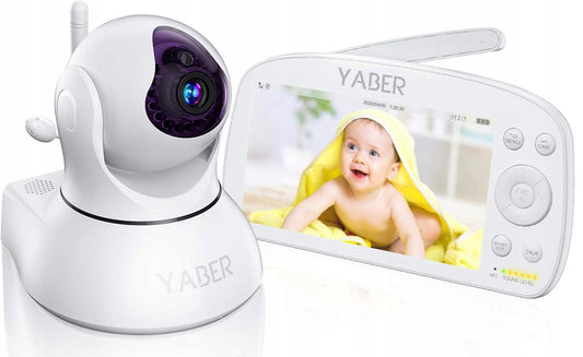 YABER zdalnie sterowana cyfrowa niania elektroniczna 5,5" IPS FHD