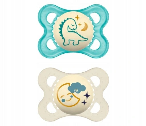 MAM Night silicone teat x2