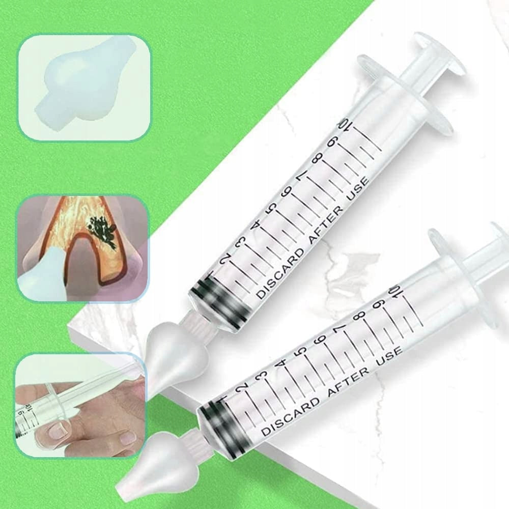 BABY AGE irygator strzykawki do nosa 2 sztuki 10ml