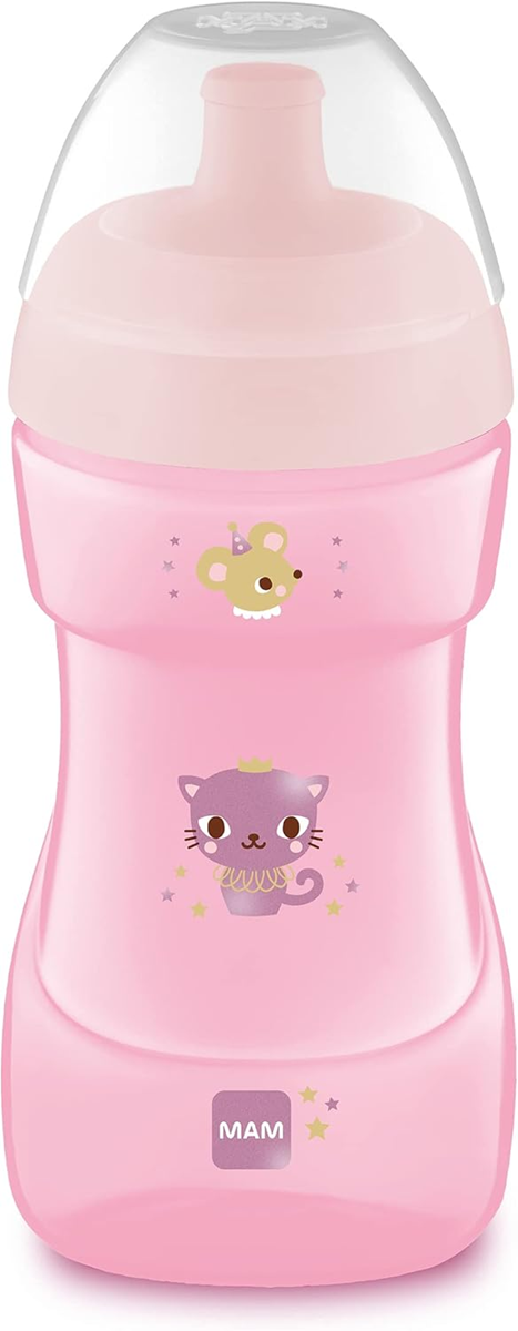 MAM Sports Cup cseppmentes kulacs 330 ml 12 hónap+