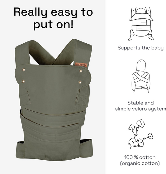 MARSUPI 2.0 nosidełko ergonomiczne XL 3,5 - 15 kg