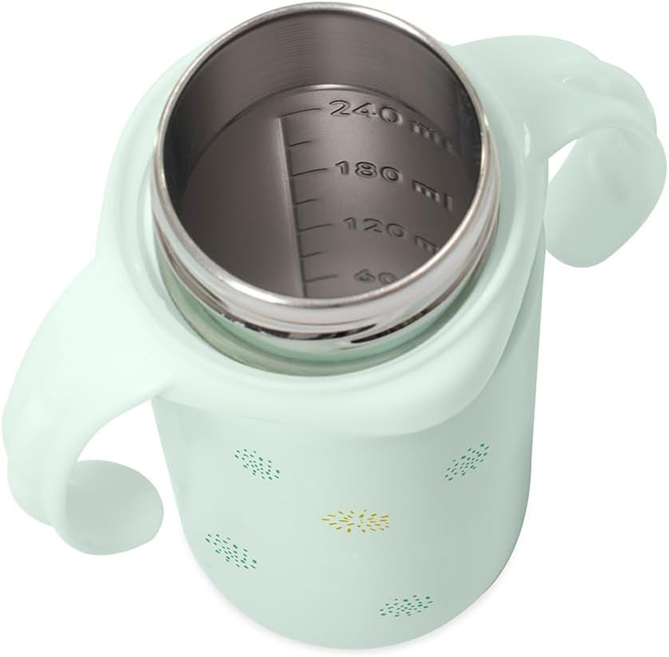 MINILAND Thermobaby rozsdamentes acél termosz cumisüveg 240 ml 0+