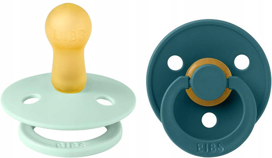 BIBS Colour Schnuller 2er-Pack Naturkautschuk 6 Monate+