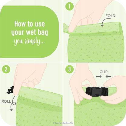 BAMBINO MIO sac impermeabil pentru scutece ude
