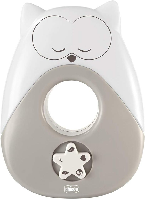 CHICCO Sweet Lights éjszakai lámpa dallamokkal és hangokkal BAGOLY 13,5 18 db cm