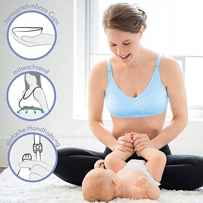 MEDELA voedingsbeha KOMFORT + inlegcups S