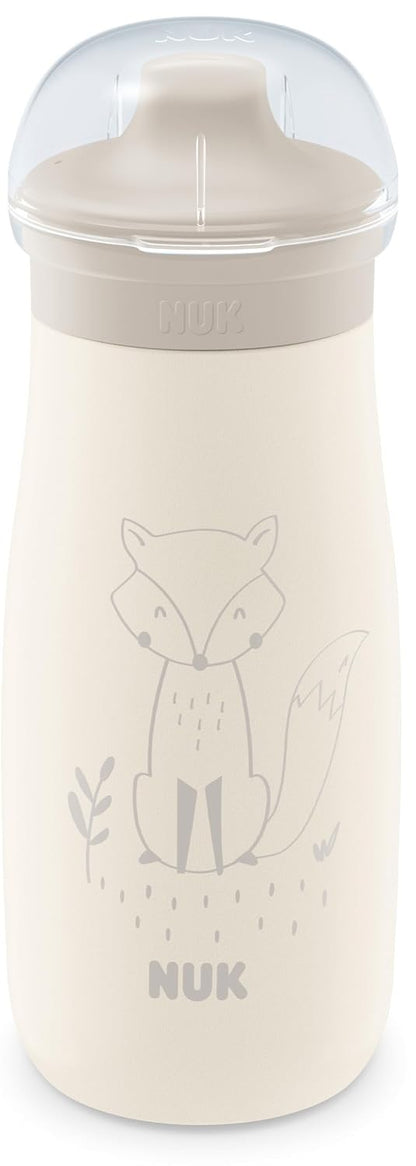 NUK Mini-Me Sip ατσάλινο μπουκάλι με σκληρό στόμιο 300 ml 9+ μηνών LIS