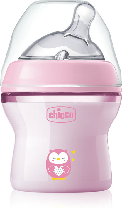 CHICCO NaturalFeeling cumisüveg 150 ml 0+ lassú folyás