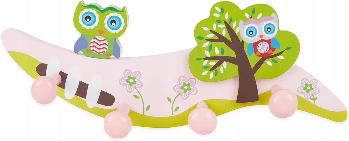 BIECO houten kapstok met 4 haken UIL