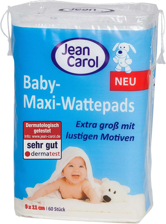 JEAN CAROL pamut kozmetikai vattakorongok 9x11 cm 60 darab
