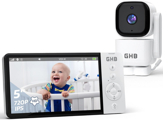 GHB ABM720C cyfrowa niania elektroniczna 5" LCD