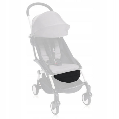 BABYZEN Yoyopram footrestblack colourdimensions 32 x 16 x 12 cmweight 230 gmaterials 50% polyurethane, 50%