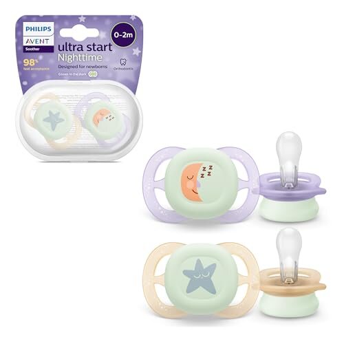 Philips Avent Ultra Start Night sutter til nyfødte x2