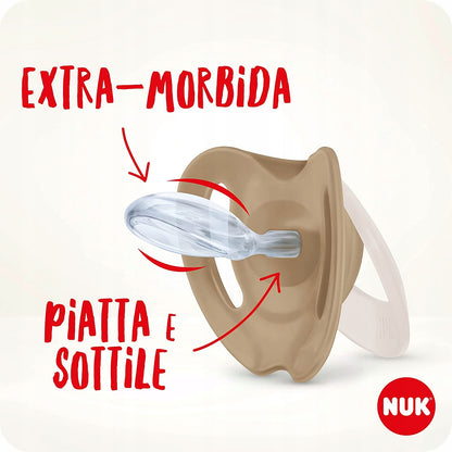 NUK STAR nyugtató cumi 0–6 hónap