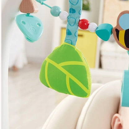 HAPE houten kinderwagenhanger met ketting BUMMEL 39,5 cm