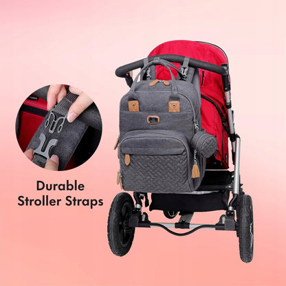 DIKASLON sac à dos pour poussette avec accessoires