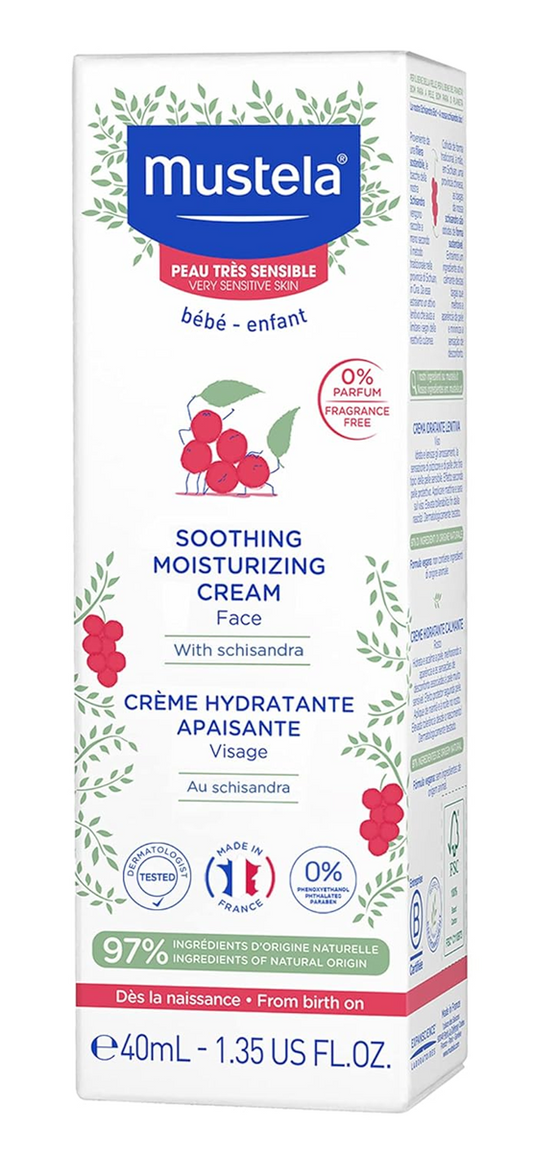 MUSTELA hidratáló arckrém nagyon érzékeny bőrre 40 ml