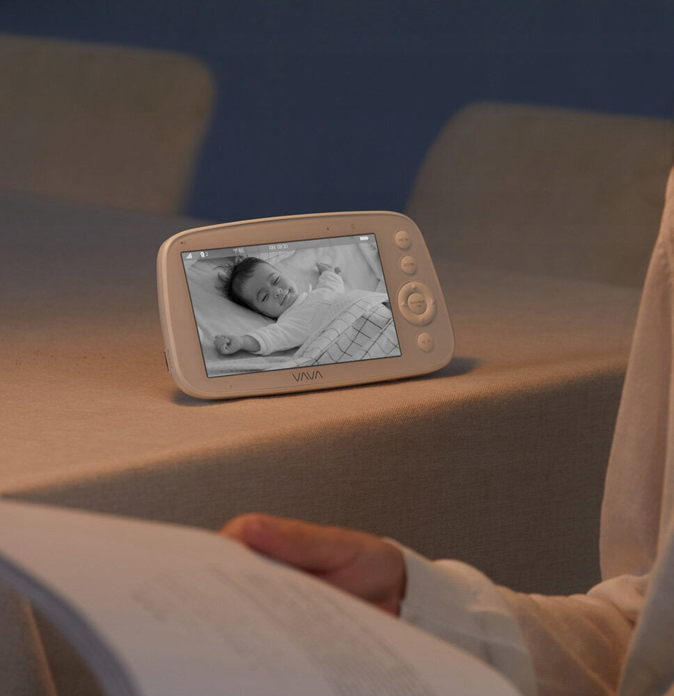 VAVA VA-IH009 babyalarm 5" + 2 fjernstyrede kameraer