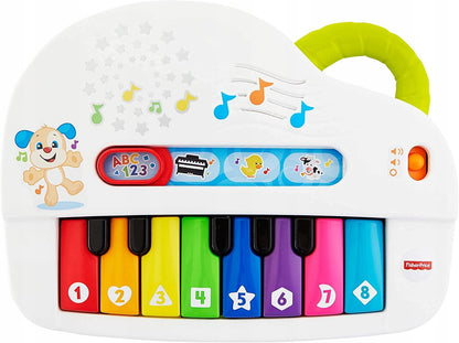 FISHER-PRICE GFK01 piano 4-en-1 version allemande