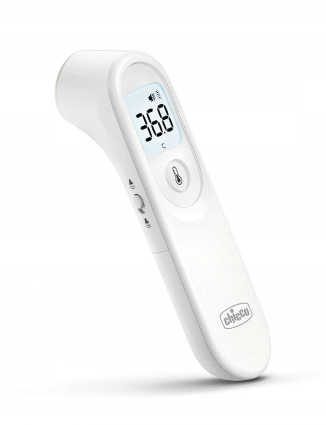 CHICCO YT-1non-contact thermometer + plastic caseage 0 +colour whitewidth 3.8 cm, length 14.9 cmweight 68