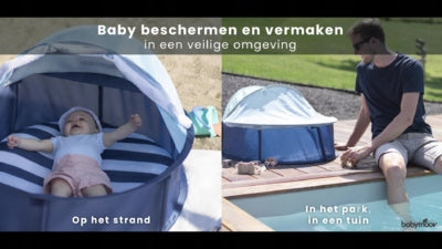 BABYMOOV BABYNI 2en1 tienda de playa con protector UPF50+ para parque