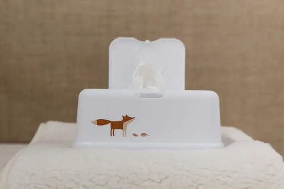 FUNKYBOX pojemnik na mokre chusteczki z otwieraną pokrywą 12,5 x 22 x 8,5 cm