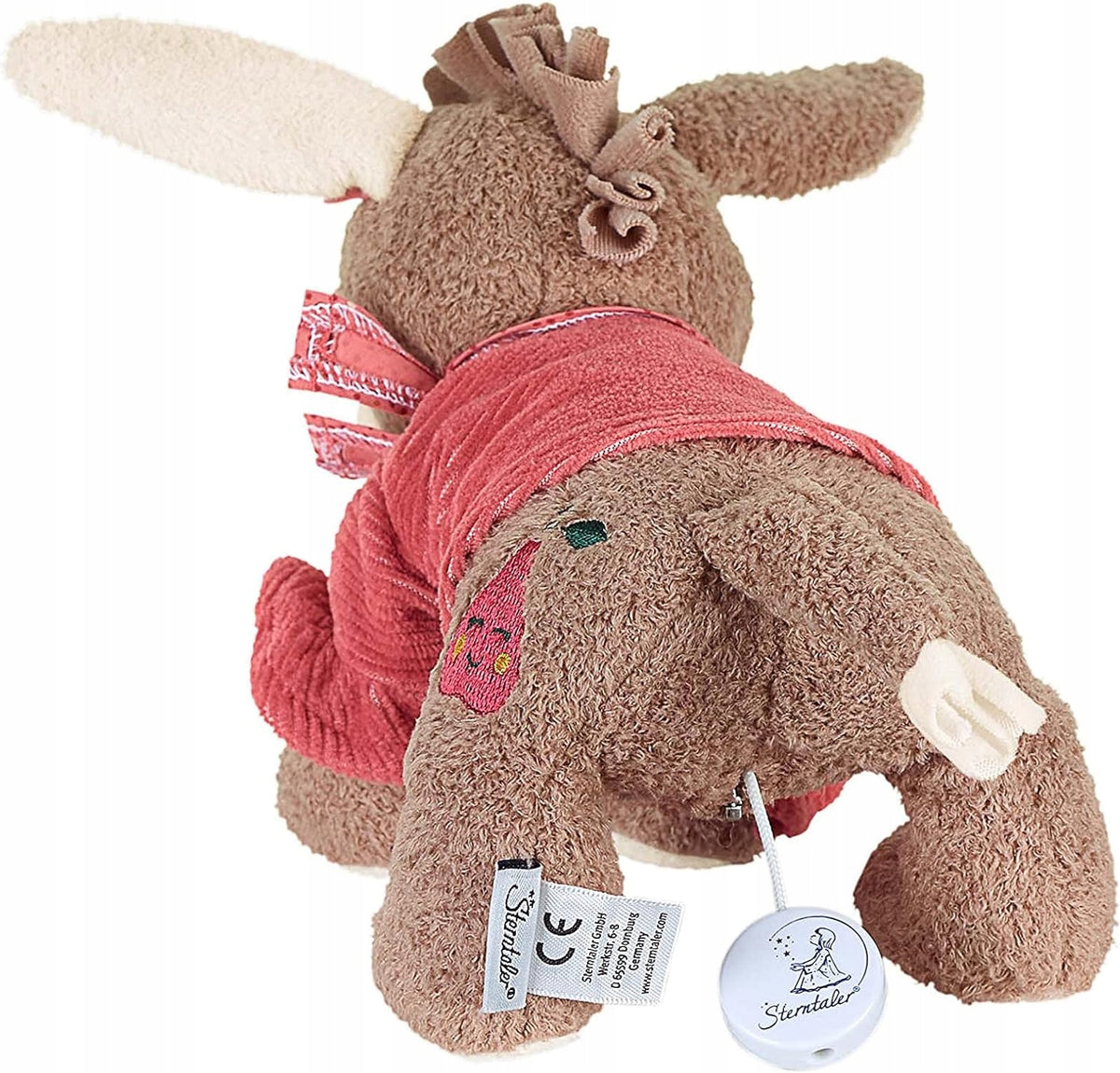 STERNTALER Măgărușul Emmily JUCĂRIE DE PLUȘ CU CARILON 20 cm