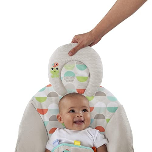 Bright Starts Happy Safari skråstol med melodier og vibrationer