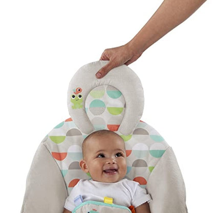 Bright Starts Happy Safari skråstol med melodier og vibrationer