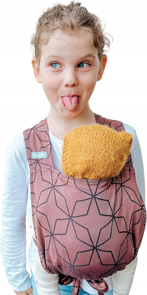 HOPPEDIZ soft carrier for dolls and stuffed animals