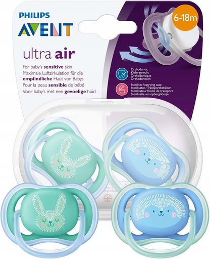 PHILIPS AVENT Ultra Air suzete x 2 6-18 luni