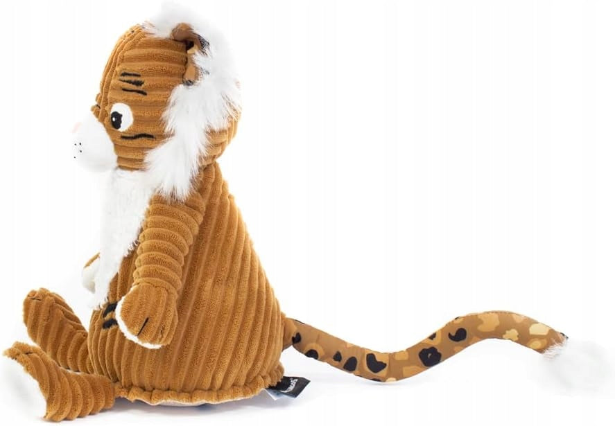 LES DEGLINGOS zachte knuffel TIGER 34 cm