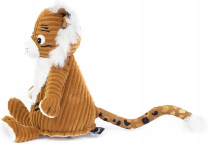 LES DEGLINGOS zachte knuffel TIGER 34 cm