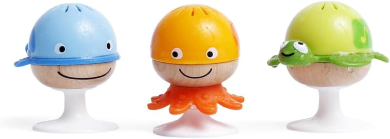 HAPE Stay-put sensoryczne stworzenia morskie z przyssawkami 3 sztuki "N