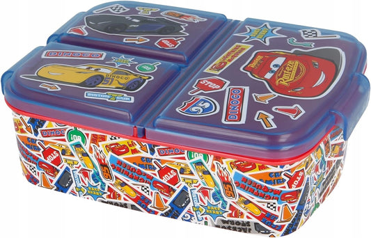 STOR Cars śniadaniówka 3 komory 300 ml