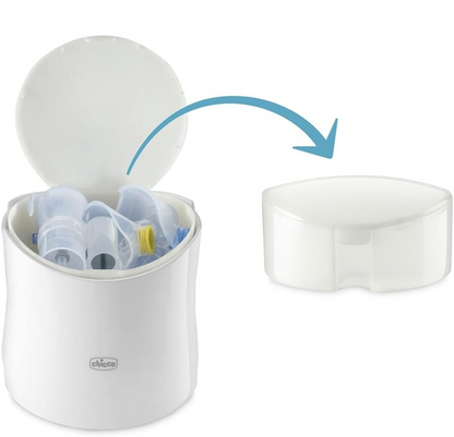CHICCO Easy Breath Family inhalátor nebulizátor 0,37 ml/perc + tartály