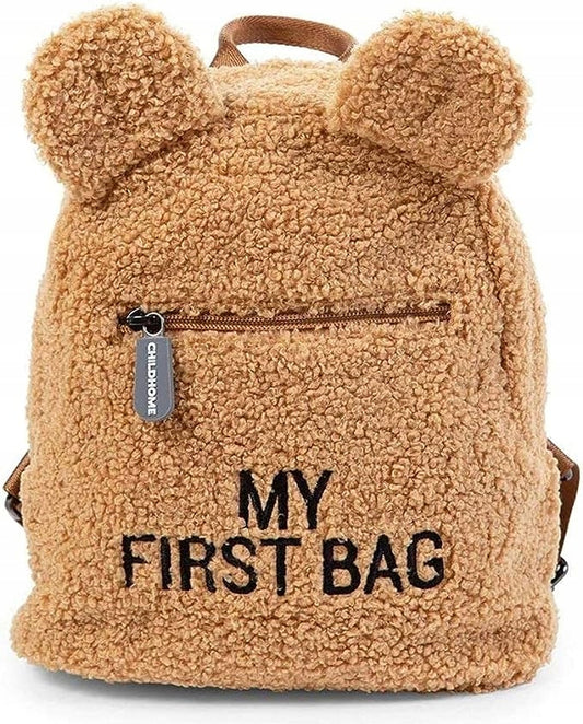 CHILDHOME Mochila para niños Mi Primera Bolsa Oso