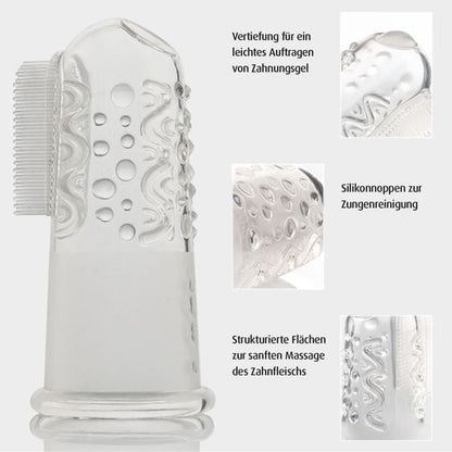 Reer silikonefingerbørste til mundpleje