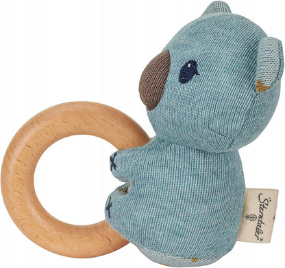 STERNTALER hochet en coton et bois KOALA 12 cm