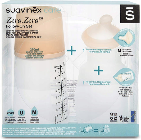 SUAVINEX set de început ZERO ZERO 270ml