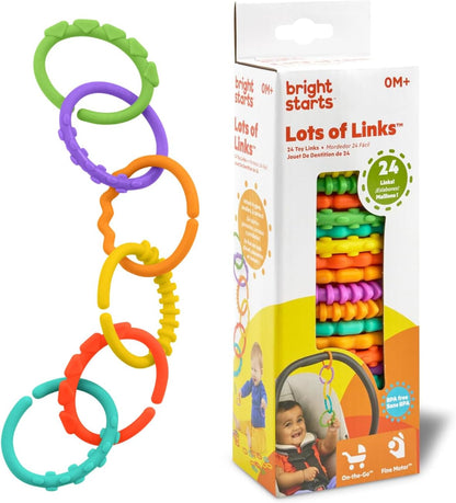 BRIGHT STARTS play and toy attachment rings