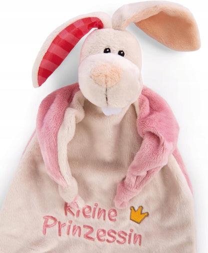 NICI komforter Mała Księżniczka 25 x 25 cm beżowo-różowa przytulanka dla niemowląt