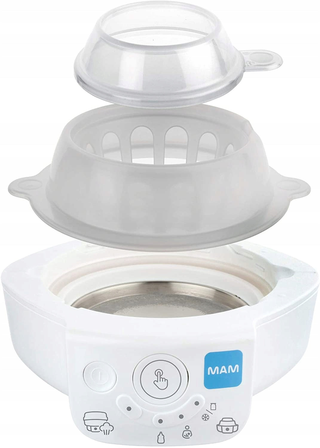 Sterilizator și încălzitor MAM 6 în 1 + biberon