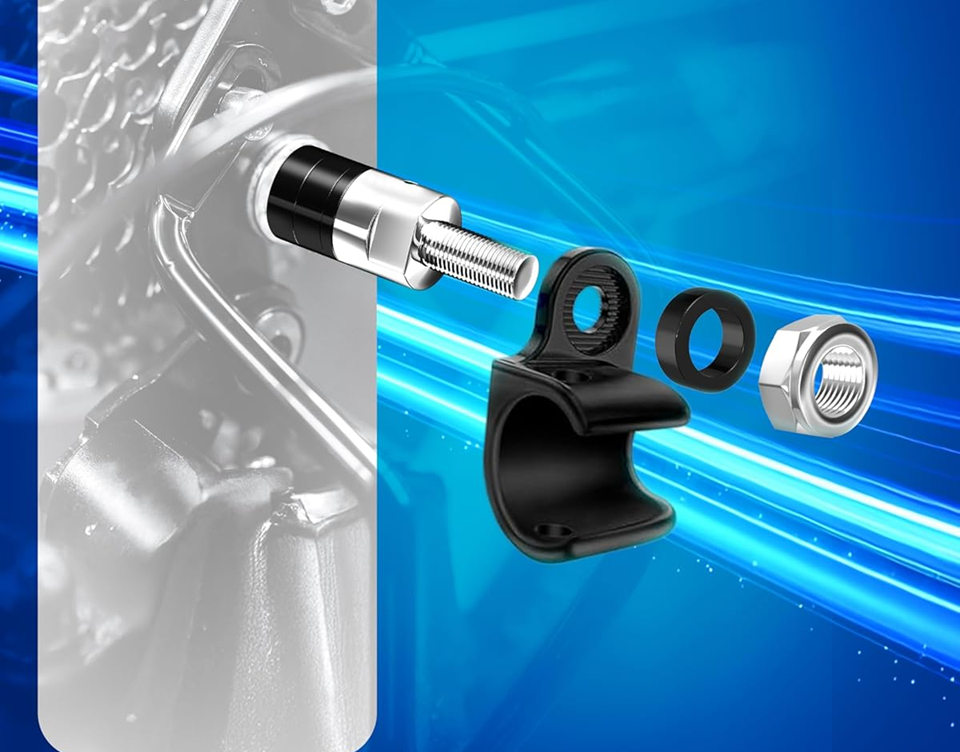 THULE AXLE oś przelotowa przyczepy rowerowe THULE CROOZER QERIDOO 160-178 mm M12x1.0