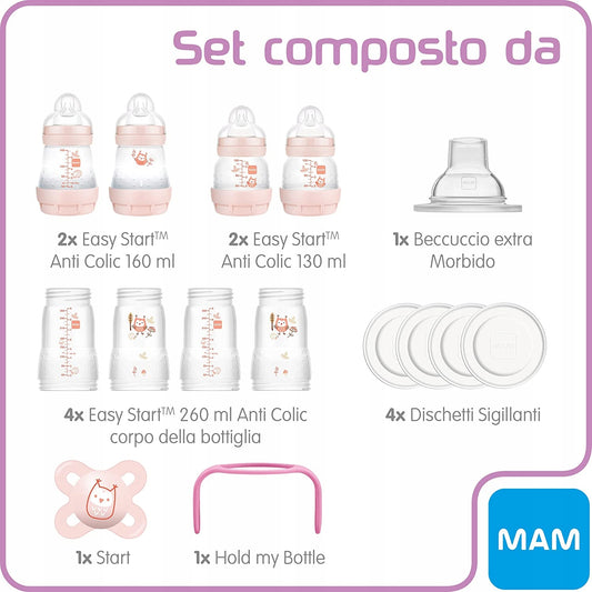 Set de început MAM Easy Start Anti-Colic XXL 11 piese