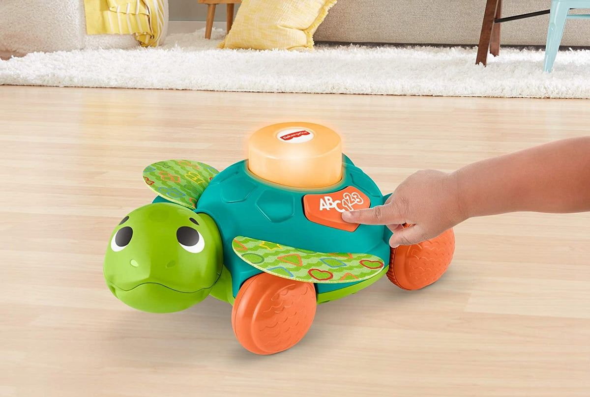 FISHER-PRICE GXK35interactive sea turtletoy in germanage 9 m +colour greenlength 24.5 cmBatteries 3 x AA (test