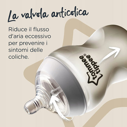 TOMMEE TIPPEE kezdő szett ÜVEG CUMISÜVEGEK