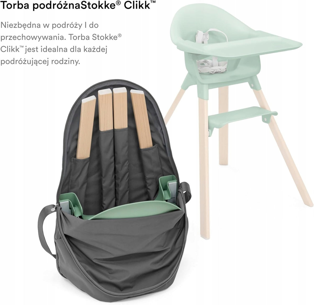 STOKKE CLIKK torba na krzesełko do karmienia