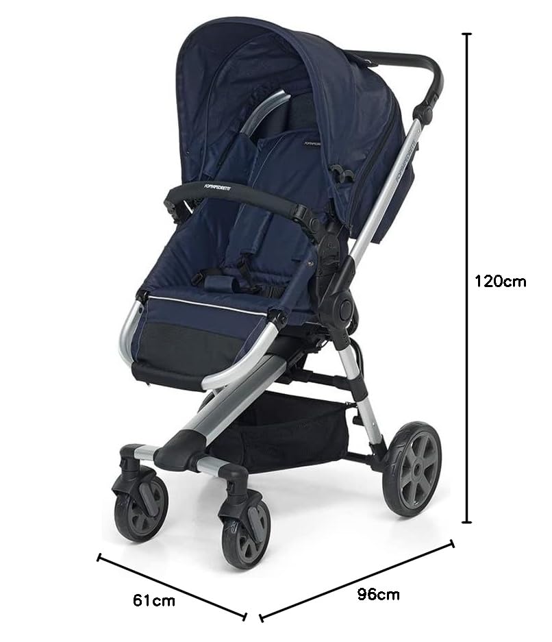 FOPPAPEDRETTI Supertres poussette bébé 3 en 1